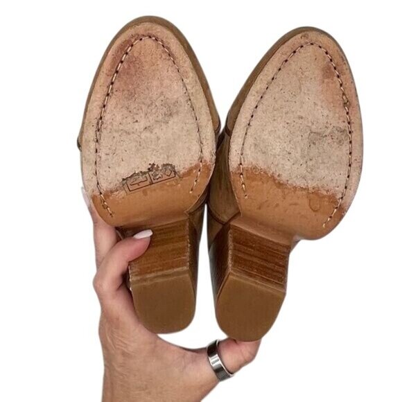 Rag & Bone Kinsey Brown Suede Heeled boots - Size 7 - Picture 7 of 10